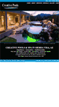 Mobile Screenshot of creativepoolsaz.com